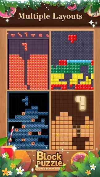 Blockrealm: Wood Block Puzzle ภาพหน้าจอ 2