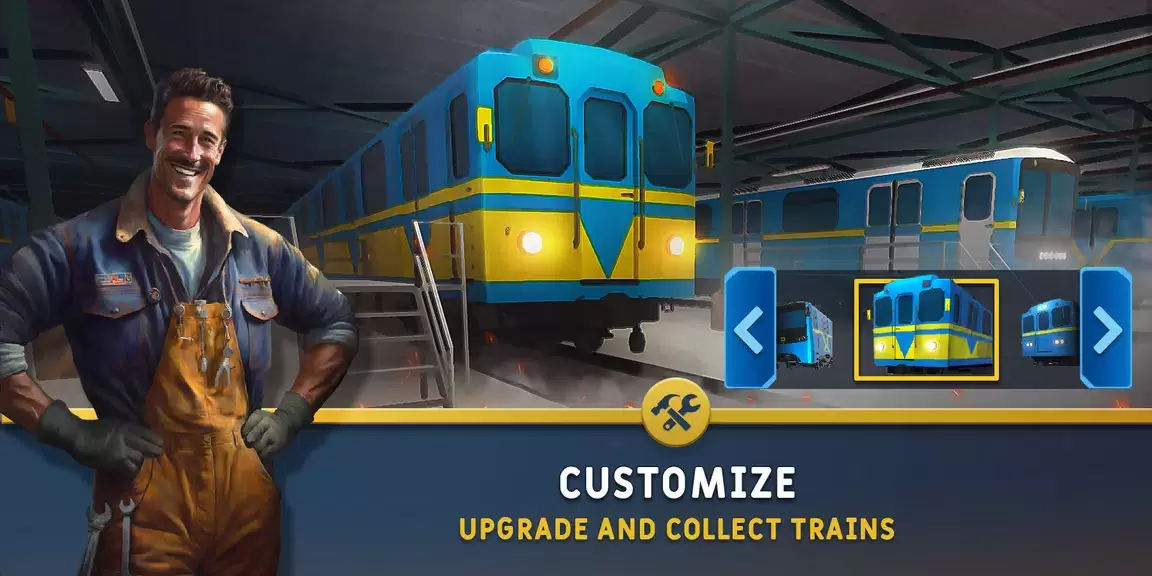 Train Simulator: subway, metro স্ক্রিনশট 0