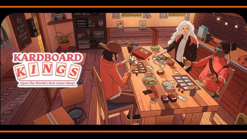 Simulator ร้านขายการ์ด 'Kardboard Kings' เปิดตัวใน Crunchyroll