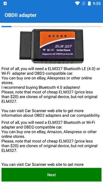 Car Scanner ELM OBD2 Schermafbeelding 0