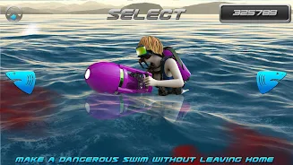 Swim Sharks Cage VR Simulator Captura de tela 3