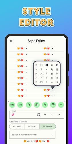 Stylish Text - Fonts Keyboard Zrzut ekranu 0