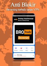 Brokep Hub Browser VPN Browser Ekran Görüntüsü 1