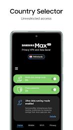 Schermata Samsung Max VPN & Data Saver 2