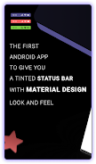 Material Status Bar ภาพหน้าจอ 3