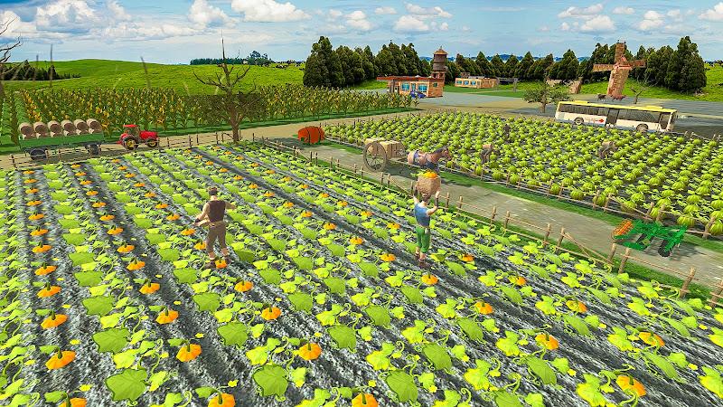 Farming Empire Harvester Game स्क्रीनशॉट 3