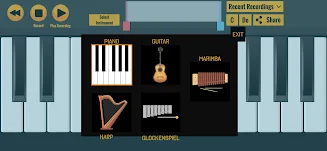 Virtual Piano ภาพหน้าจอ 2