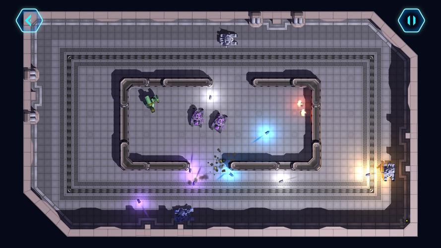 TANKS: Sci-Fi Battle Captura de tela 3