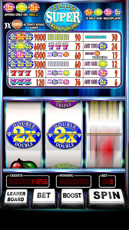 Free Super Diamonds Pay Slots 螢幕截圖 1