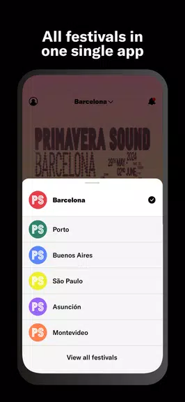 Primavera Sound स्क्रीनशॉट 0