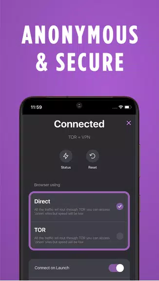 TOR Browser: OrNET Onion Web ဖန်သားပြင်ဓာတ်ပုံ 2