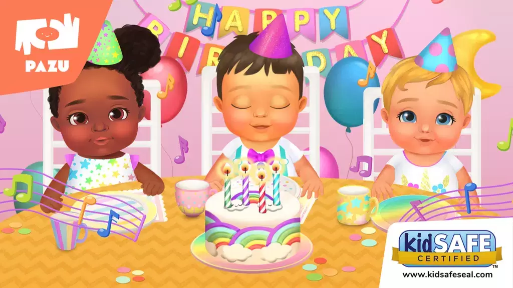 Baby Birthday Maker Game স্ক্রিনশট 0