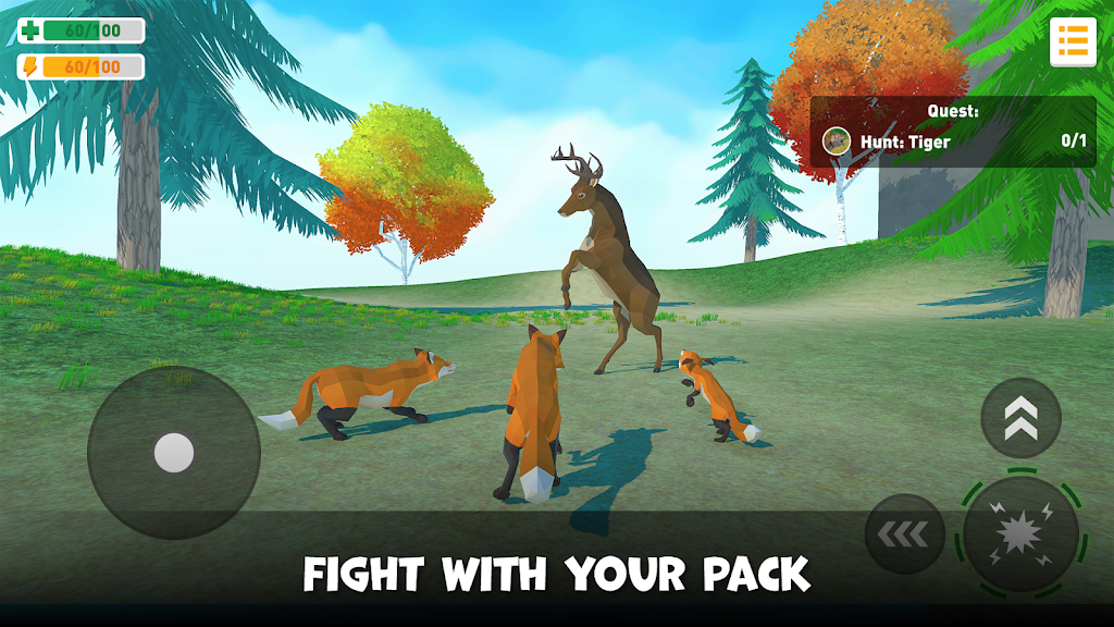 Fox Family Simulator Schermafbeelding 0