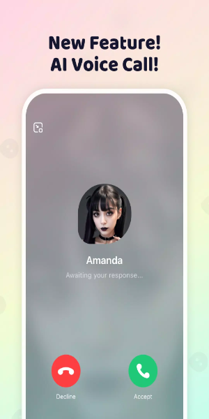 SoulFun-Voice Call to AI Girl Mod スクリーンショット 0
