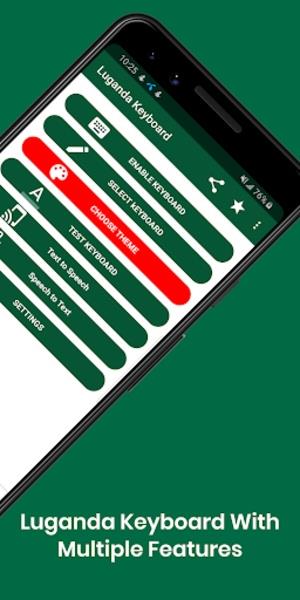 Luganda Keyboard ภาพหน้าจอ 0