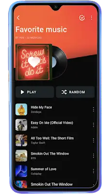 Schermata Lark Player:Music Player & MP3 2