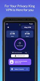 King VPN ဖန်သားပြင်ဓာတ်ပုံ 0