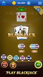 BlackJack 21 - Offline Casino Zrzut ekranu 2