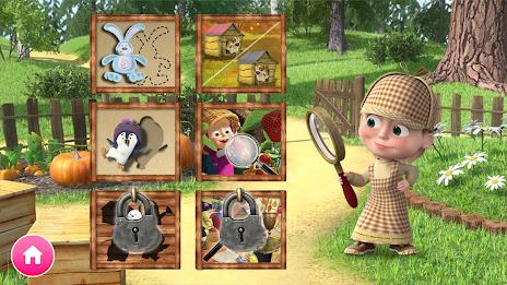 Masha and the Bear Educational ภาพหน้าจอ 0