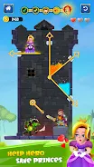 Hero Rescue - Pin Puzzle Games Tangkapan skrin 3