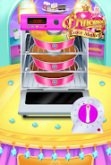 Rainbow Princess Cake Maker Schermafbeelding 0