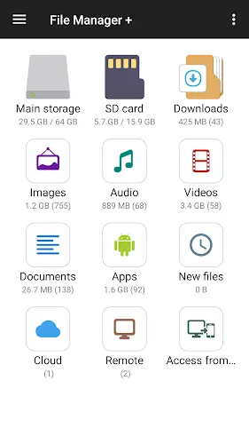 File Manager Ekran Görüntüsü 0