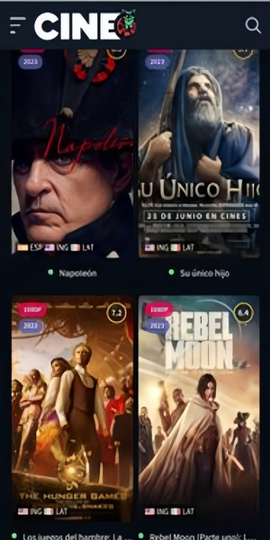 CINEHAX Скриншот 1