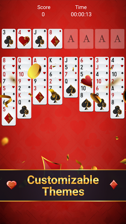 Free spider solitaire - classic solitaire ภาพหน้าจอ 3