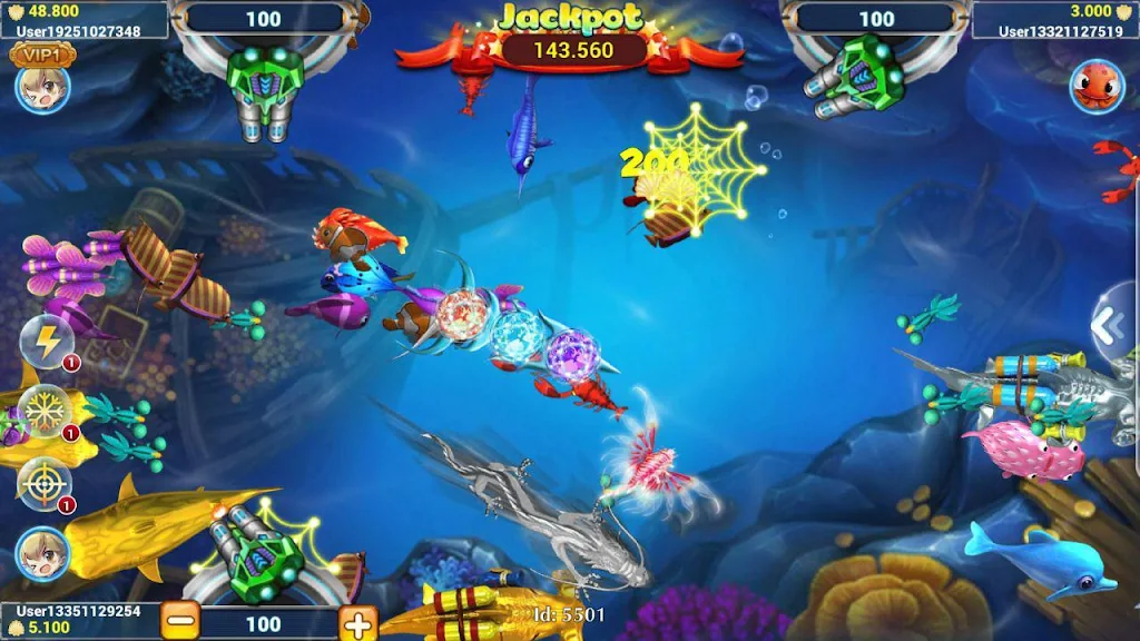 Thánh bắn cá ăn xu slots - bắn cá siêu thị Schermafbeelding 3