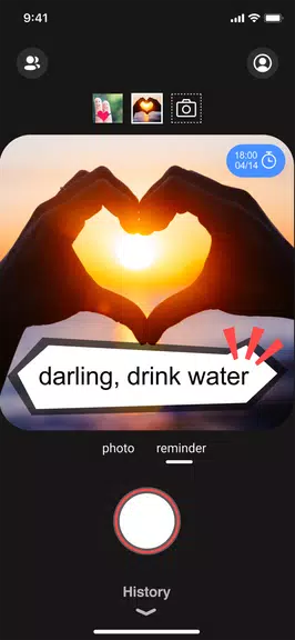 Moments Widget Captura de tela 2
