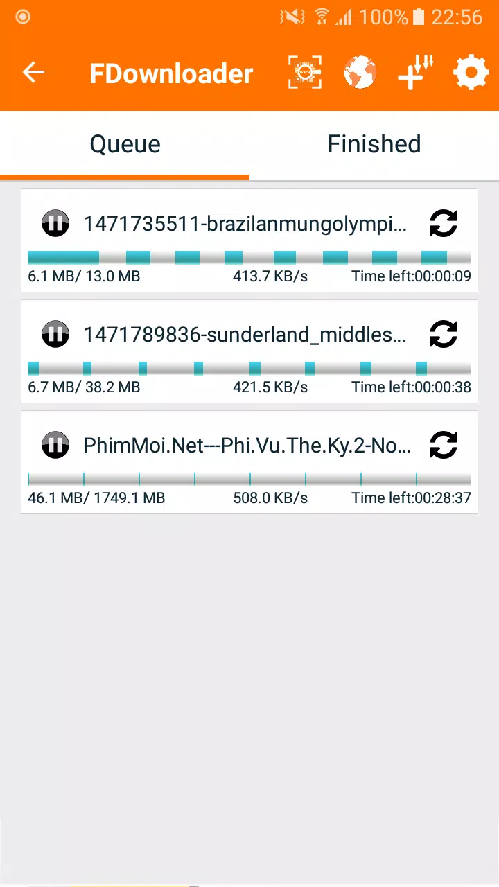 FDownloader ภาพหน้าจอ 2