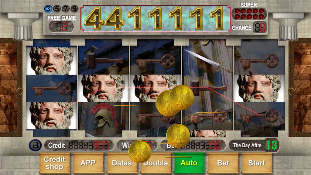 SLOT THUNDER OF ZEUS 螢幕截圖 1