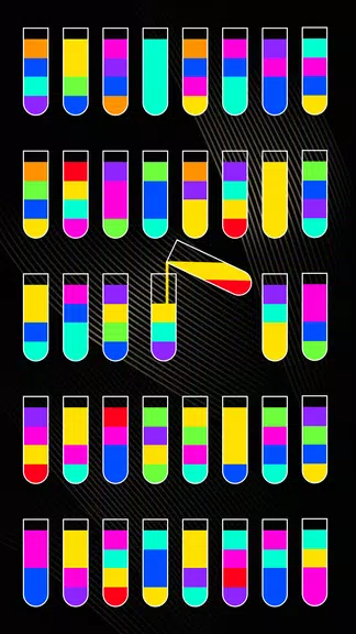 SortPuz 3D: Water Color Sort 螢幕截圖 0