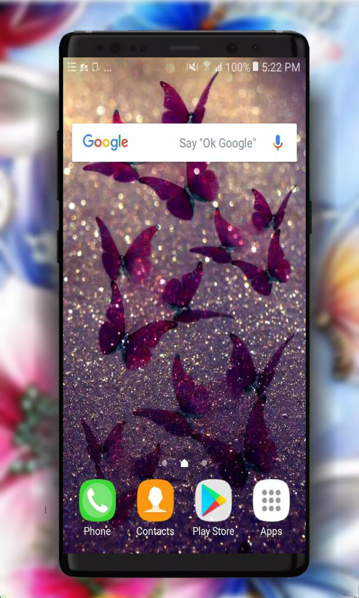 Butterfly Wallpaper ဖန်သားပြင်ဓာတ်ပုံ 1