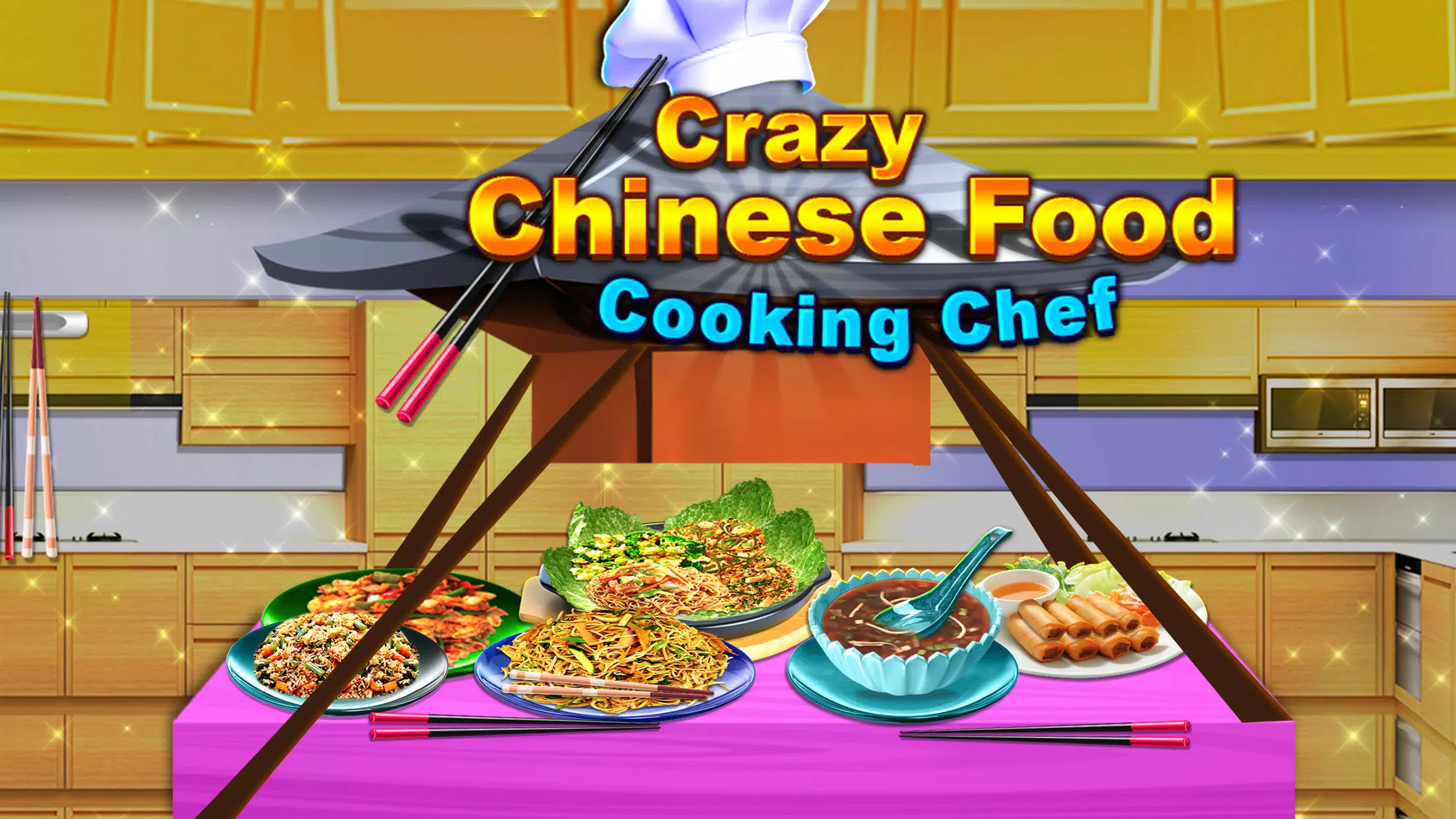 Lunar Chinese Food Maker Game Captura de pantalla 0