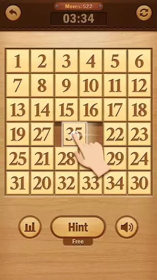 Number Puzzle - Sliding Puzzle ဖန်သားပြင်ဓာတ်ပုံ 3