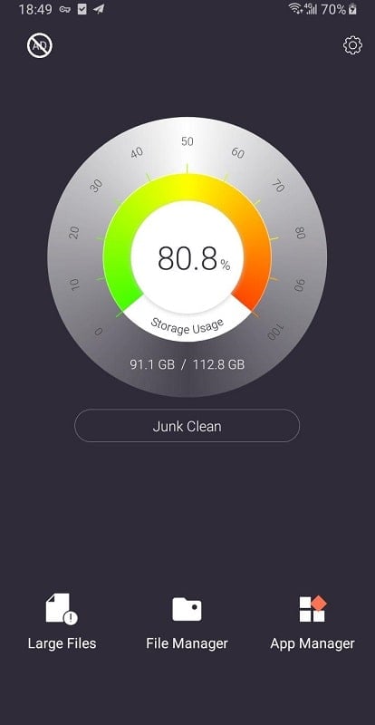 File Manager – Junk Cleaner 螢幕截圖 1