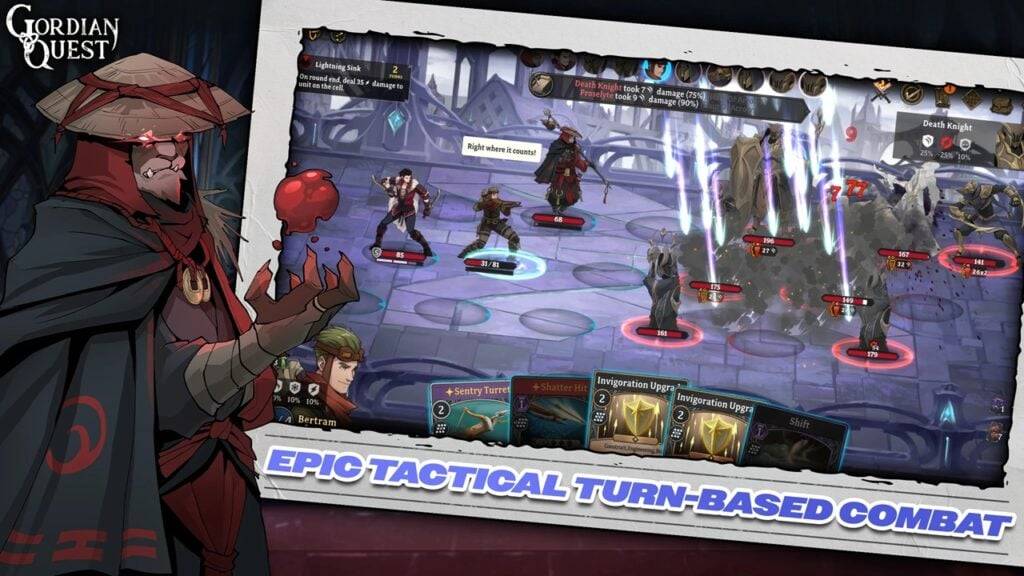 ゴルディアンクエスト:デッキ構築RPGがAndroidに登場