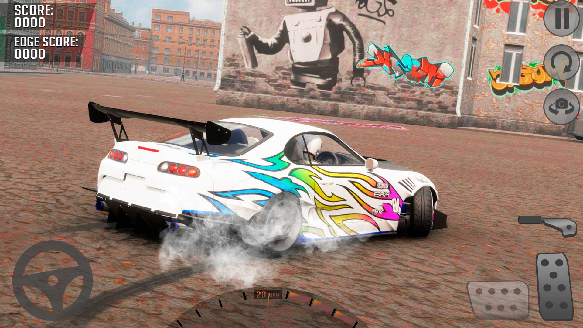 Real Drifting & Driving Car 3D Schermafbeelding 3