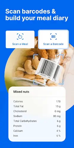 MyFitnessPal: Diário alimentar Captura de tela 1