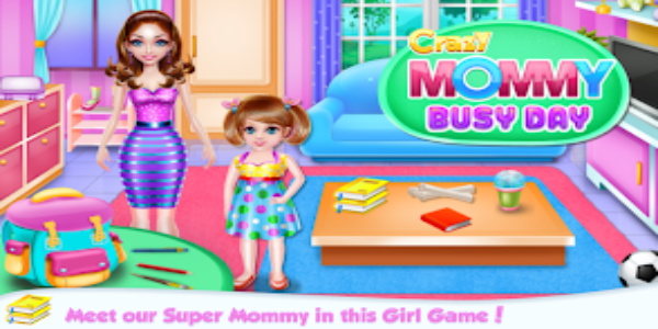 Crazy Mommy Busy Day Captura de pantalla 1