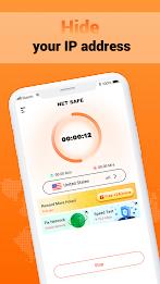 NetSafe VPN Tangkapan skrin 0