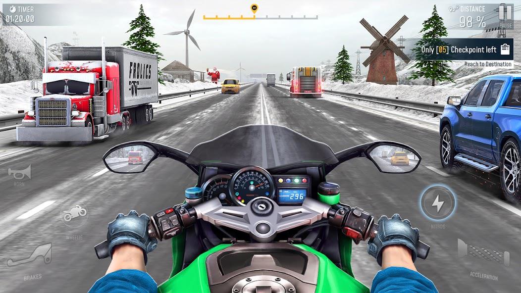 BRR: Moto Bike Racing Game 3D Mod 螢幕截圖 1