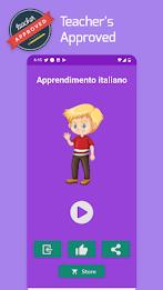 Learn Italian for kids Скриншот 0