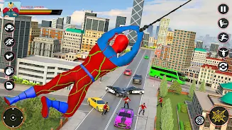 Spider Rope Hero Flying Games Ekran Görüntüsü 0