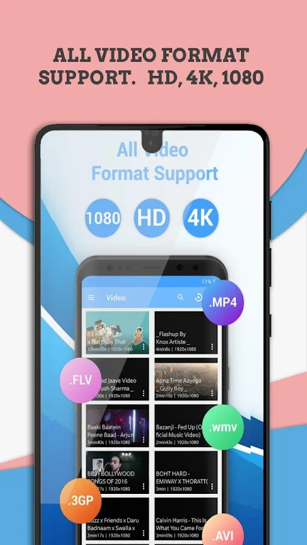 SNXX VIDEO PLAYER 2020 : All Format Video Player Schermafbeelding 2