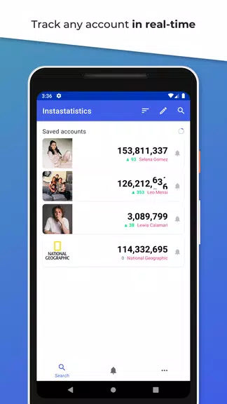 Instastatistics - Live Followe应用截图第0张