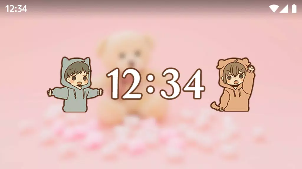 Digital Clock Obediently Tell Captura de pantalla 2