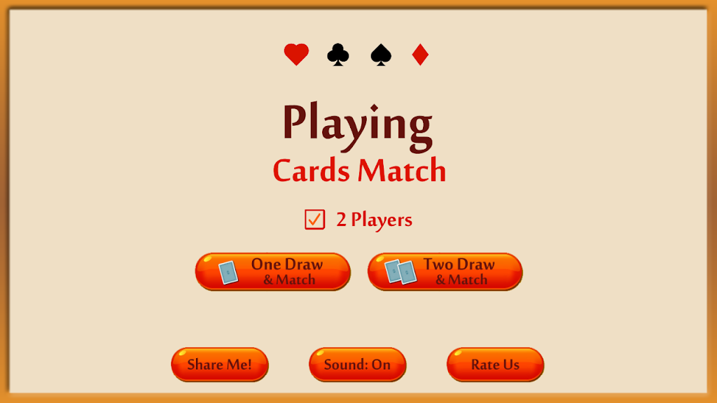 Playing Cards Matching Game - Memory booster game ဖန်သားပြင်ဓာတ်ပုံ 0