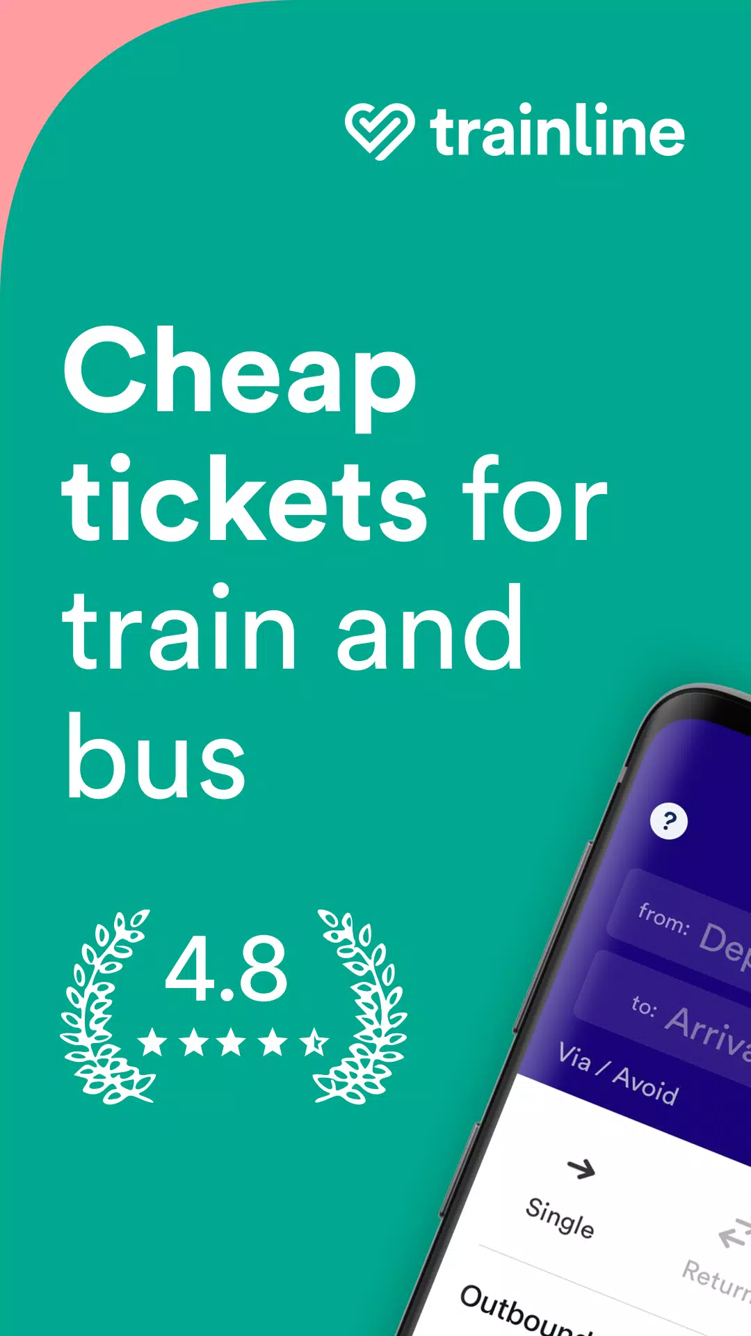 Trainline: Train travel Europe 螢幕截圖 0